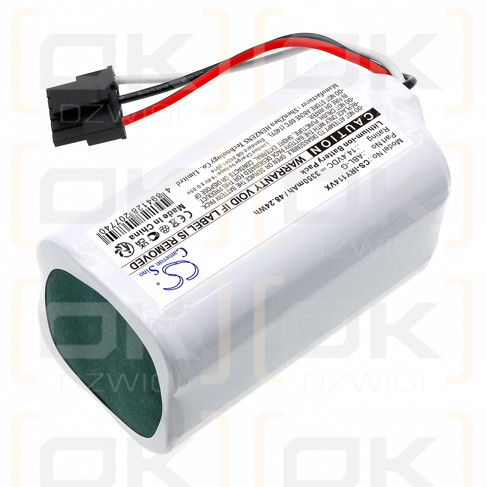 iRobot Y011040 / ABL-G 3350mAh Li-ion 14.4V (Cameron Sino)