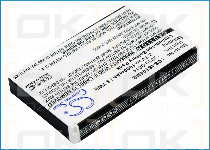 IRIS ST4ex / 2010-0014 1000mAh Li-ion 3.7V (Cameron Sino)