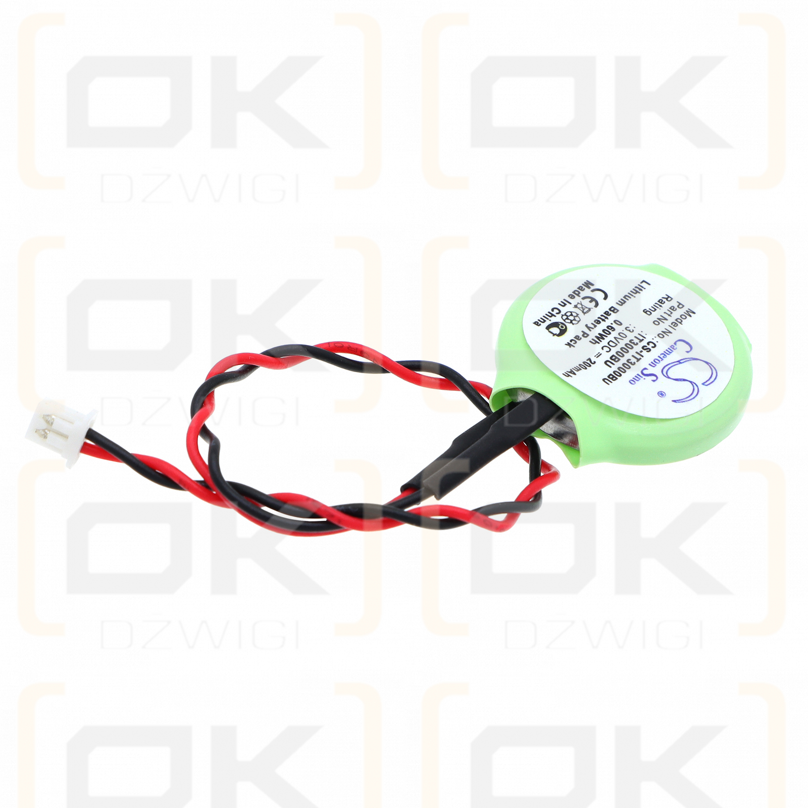 Casio IT3000m53e 200 mAh Lithium 3 V (Cameron Sino)