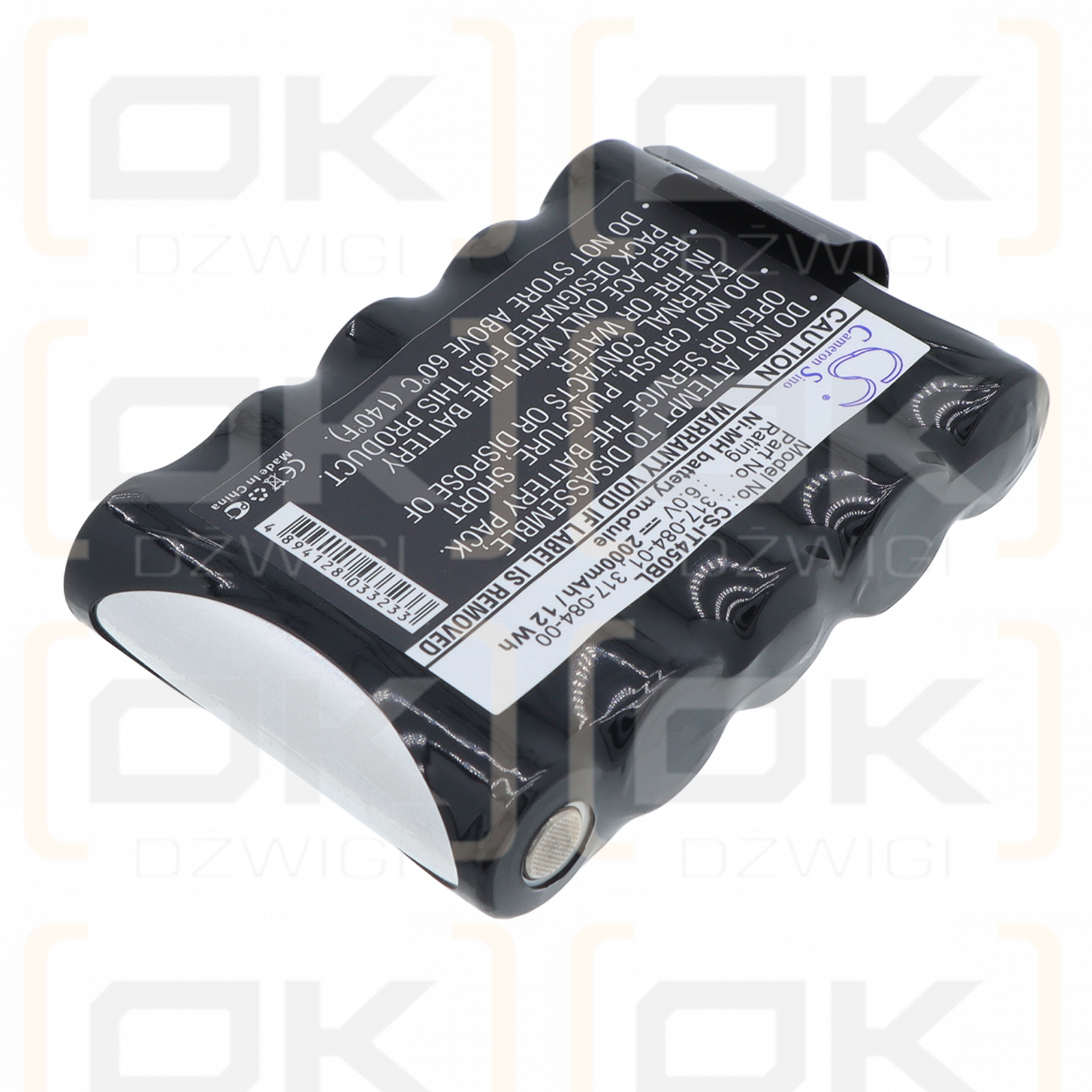 Intermec Pen Key 5000 / 317-084-00 2000 mAh Ni-MH 6 V (Cameron Sino)