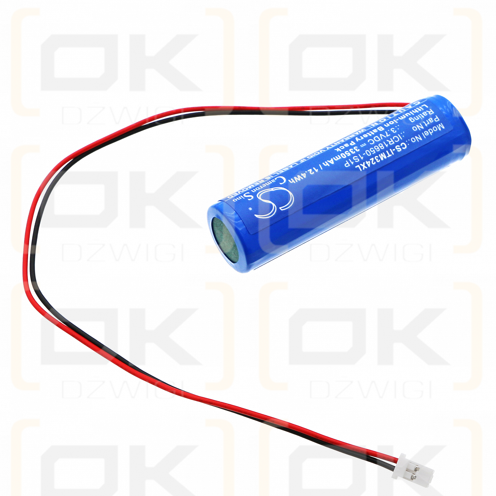 Internorm 32482 / ICR18650-1S1P 3350 mAh Li-Ion 3,7 V (Cameron Sino)