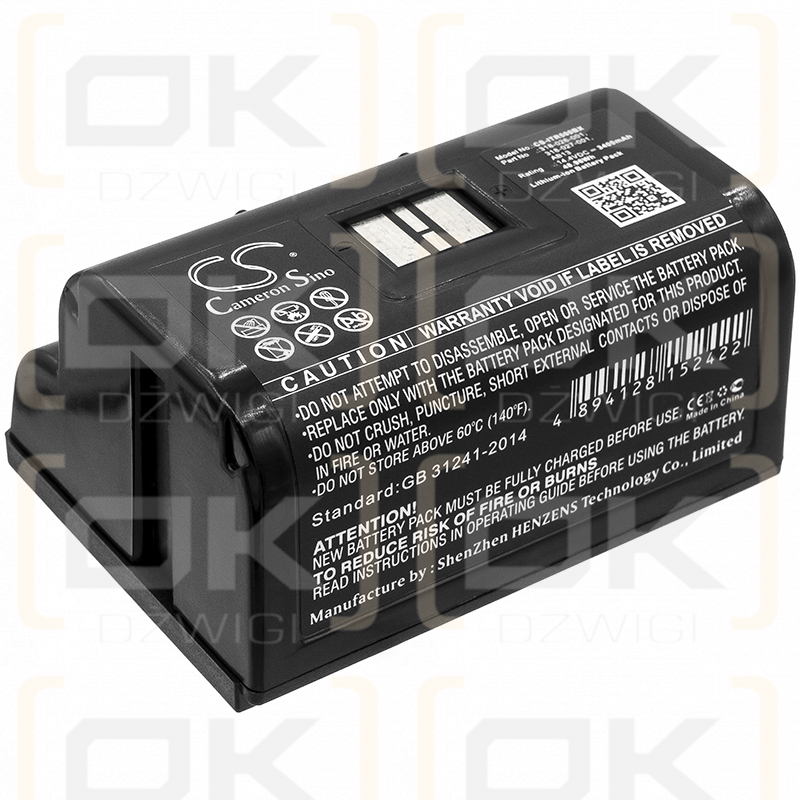 Intermec PB5X / AB13 3400 mAh Li-Ion 14,4 V (Cameron Sino)