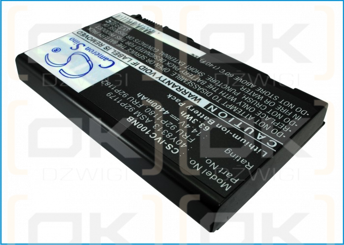 Lenovo 3000 C100 / 40Y8313 4400 mAh Li-Ion 14,4 V (Cameron Sino)