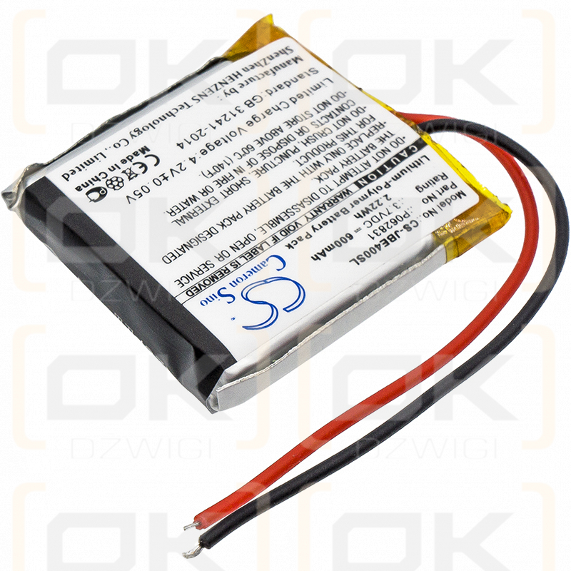 JBL Tune 600BT / P062831 600mAh Li-Polímero 3.7V (Cameron Sino)