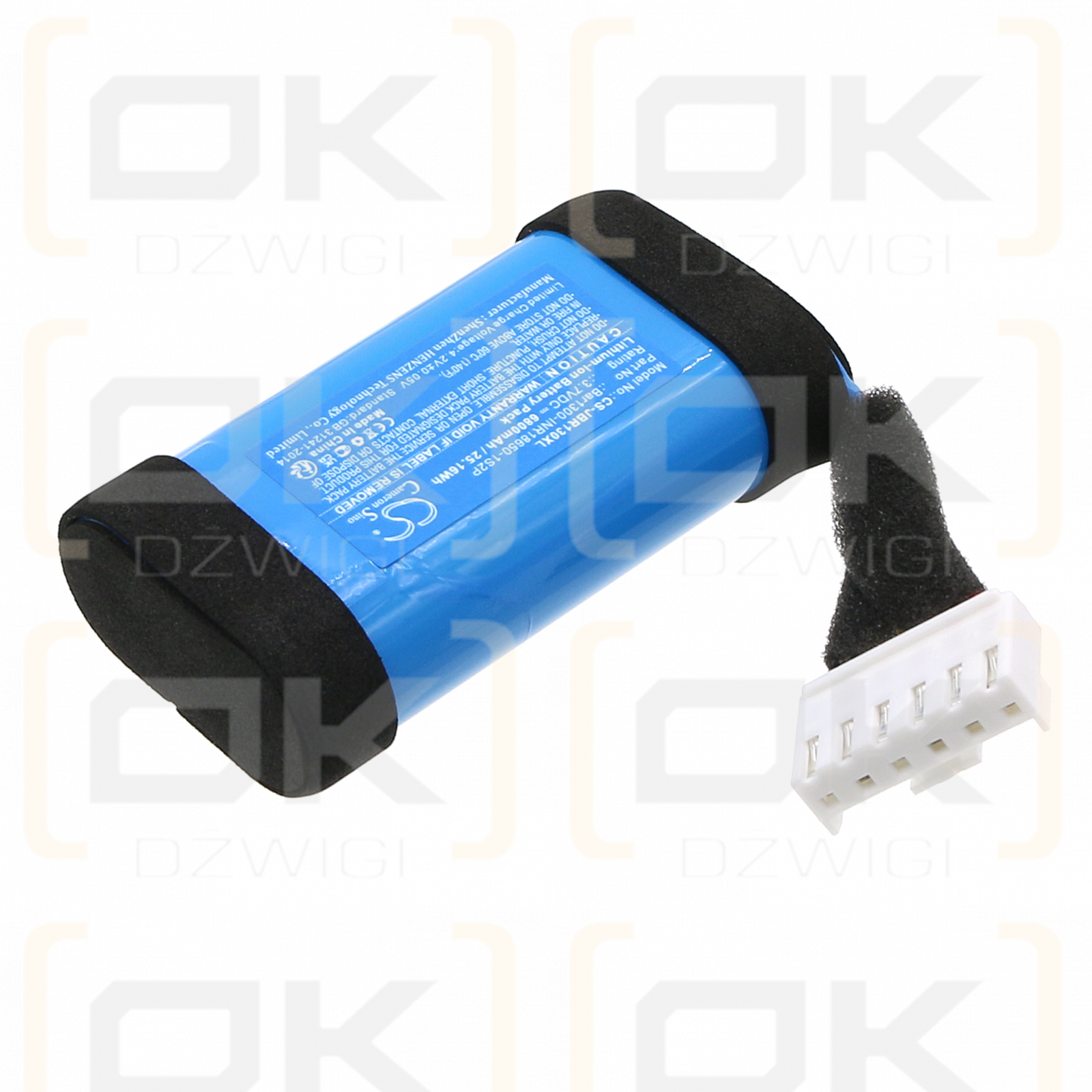 JBL Bar 1300X / Bar1300-INR18650-1S2P 6800mAh Li-ion 3.7V (Cameron Sino)