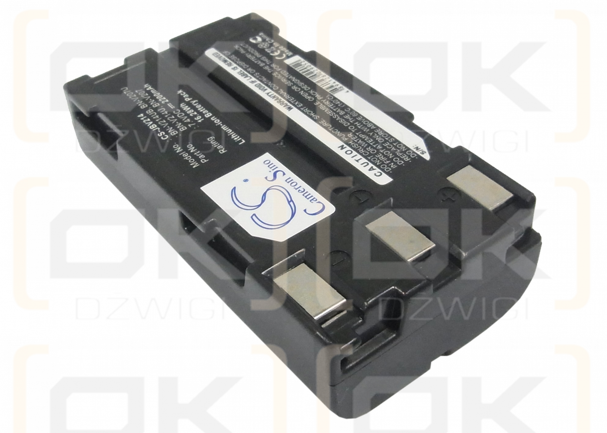 JVC GR-DVF21 / BN-V214UB 2200 mAh Li-ion 7,4 V (Cameron Sino)