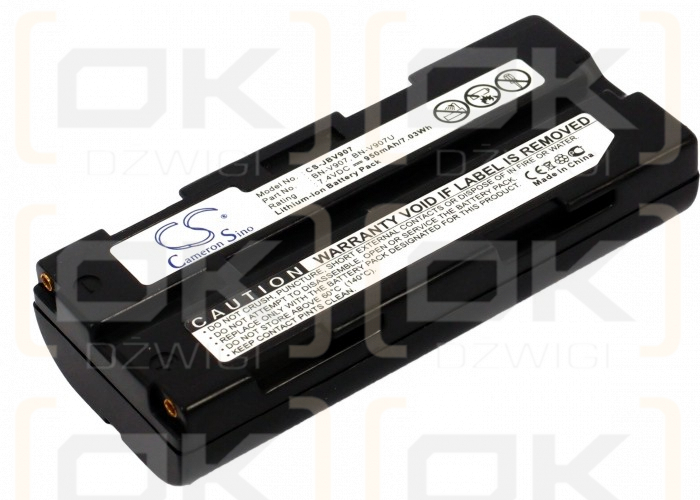 JVC GR-DVXU / BN-V907 950 мАч Li-ion 7,4 В (Cameron Sino)