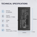 Ersatzakku für VIAVI JDSU OLP-82P / FITP-RBP2 5400 mAh Li-Ion 3,7 V (Cameron Sino)