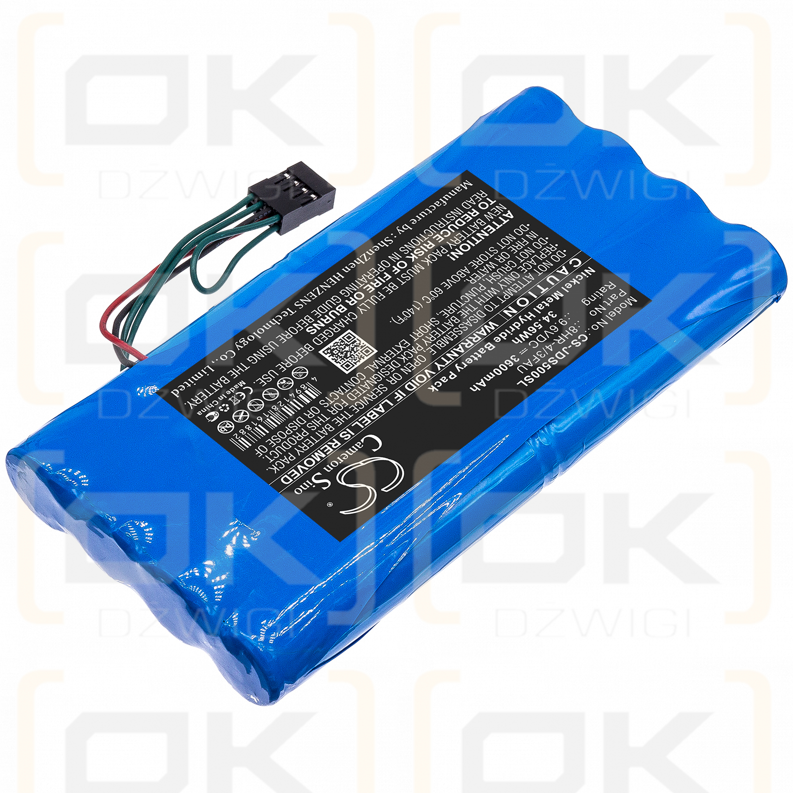 JDSU ACTERNA ANT-5 / 8HR-4/3FAU 3600mAh Ni-MH 9.6V (Cameron Sino)