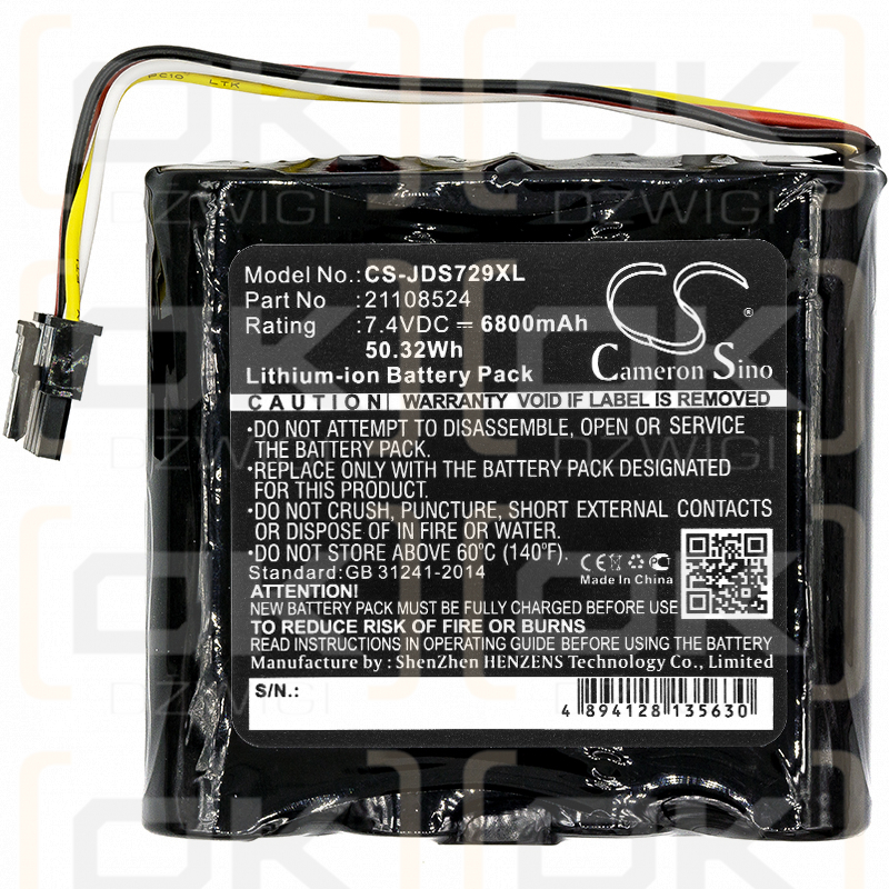 JDSU Viavi SC-TPS / 21108524 6800mAh Li-ion 7.4V (Cameron Sino)