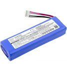 Wiederaufladbarer Akku für JBL Charge 2, 2+, 3 (2015), Lithium-Polymer, 6000 mAh, 22,20 Wh