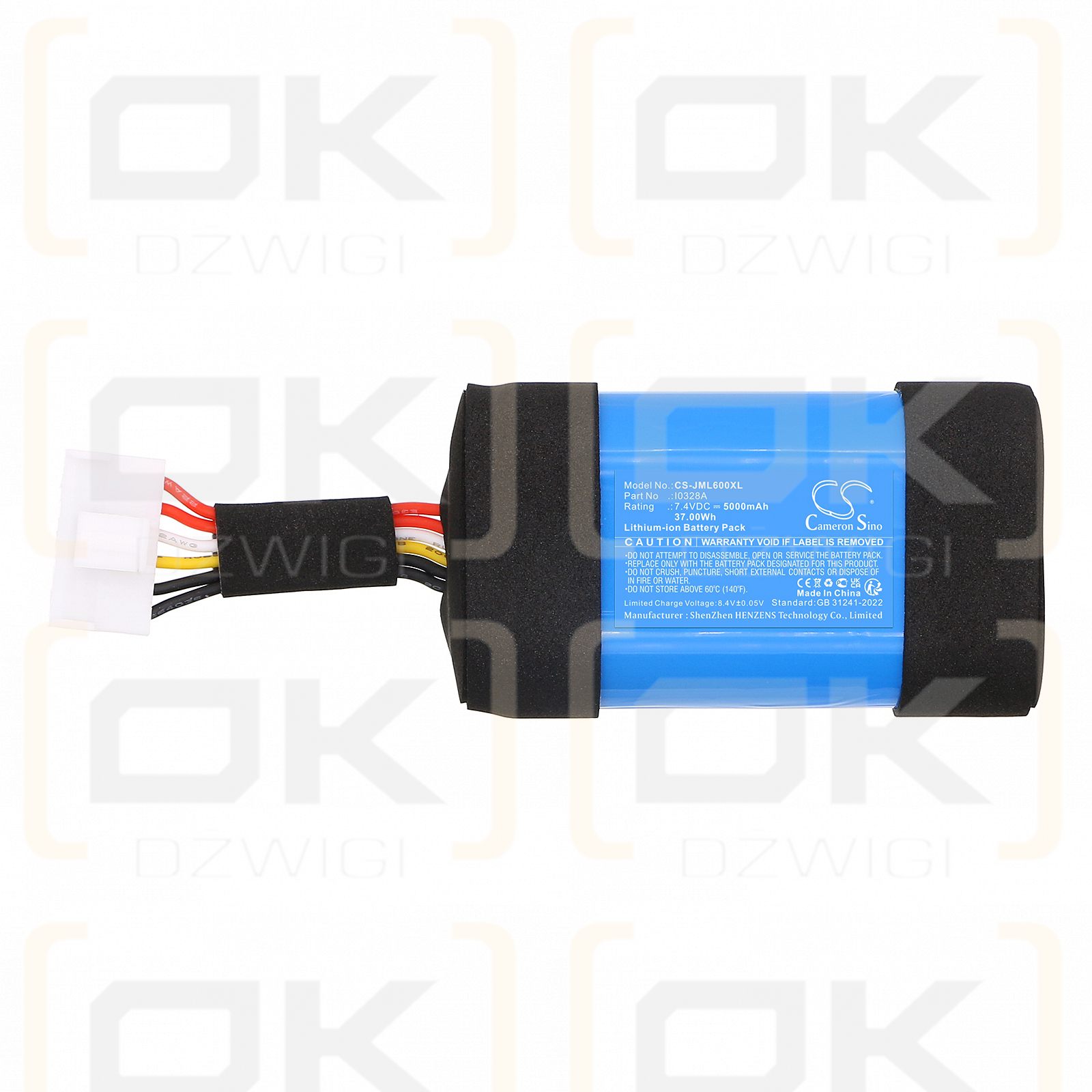 JBL Charge 6 / GSP-2S10-CH6A 5000mAh Li-ion 7.4V (Cameron Sino)
