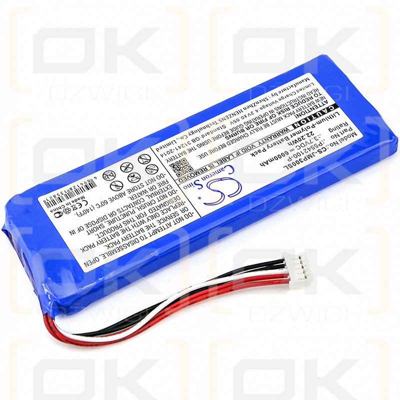 JBL 2017DJ1714 / P5542100-P 6000 mAh Li-Polymer 3,7 V (Cameron Sino)