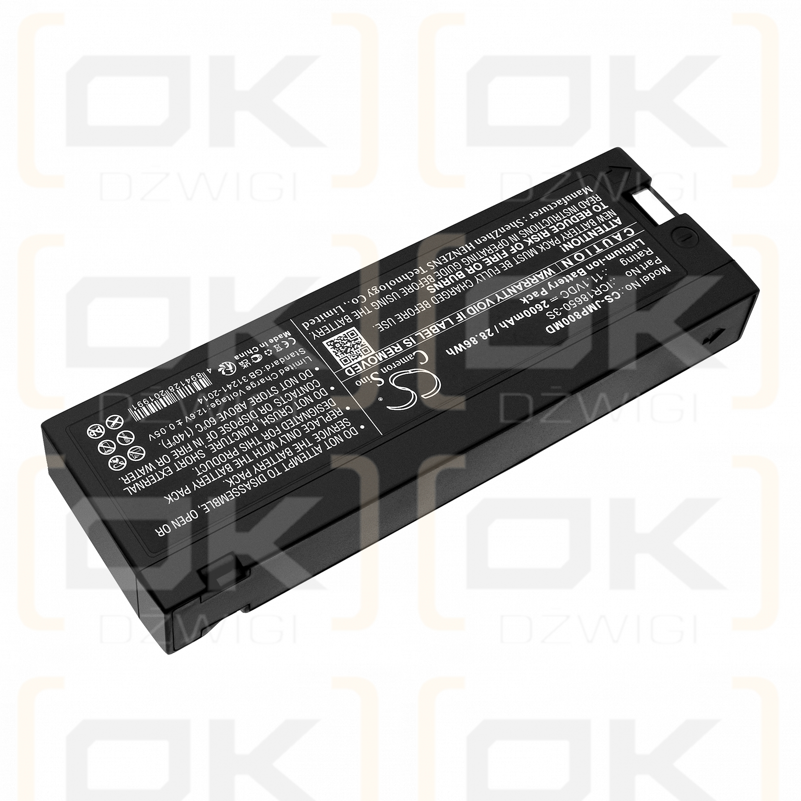 JUMPER JPD-800B / ICR18650-3S 2600 mAh Li-Ion 11,1 V (Cameron Sino)