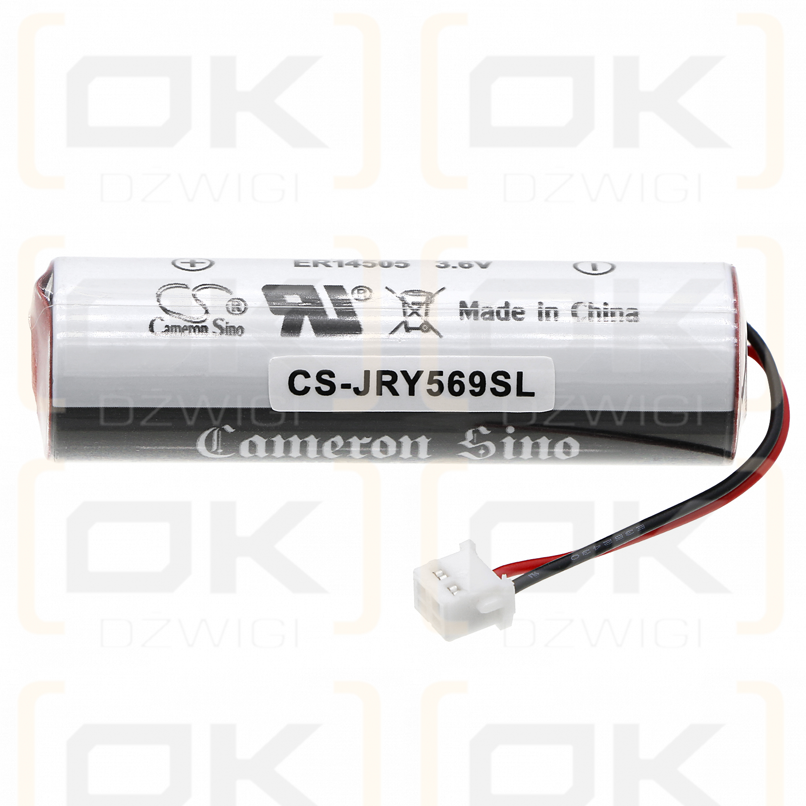 JRI SPY RF / 12059029 2700mAh Li-SOCl2 3.6V (Cameron Sino)