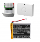 Jablotron JA-152KRY / AHB105565P 5000 mAh Li-polímero 3,7 V (Cameron Sino)