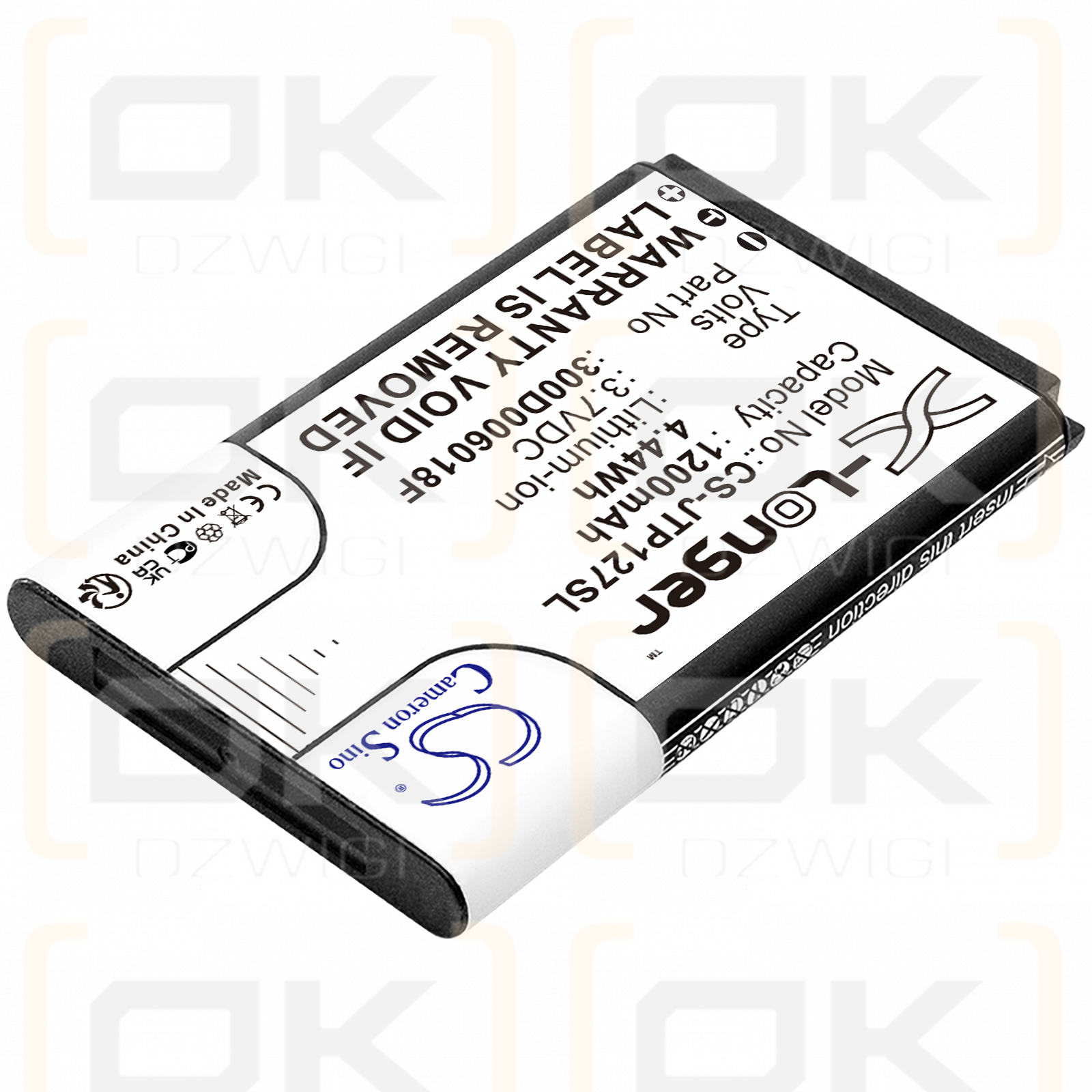 JCB Toughphone Tradesman Two / 300D006018F 1200mAh Li-ion 3.7V (Cameron Sino)