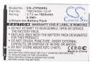 JCB Pro-Smart / TM074060-1S1P 1800mAh Li-ion 3.7V (Cameron Sino)