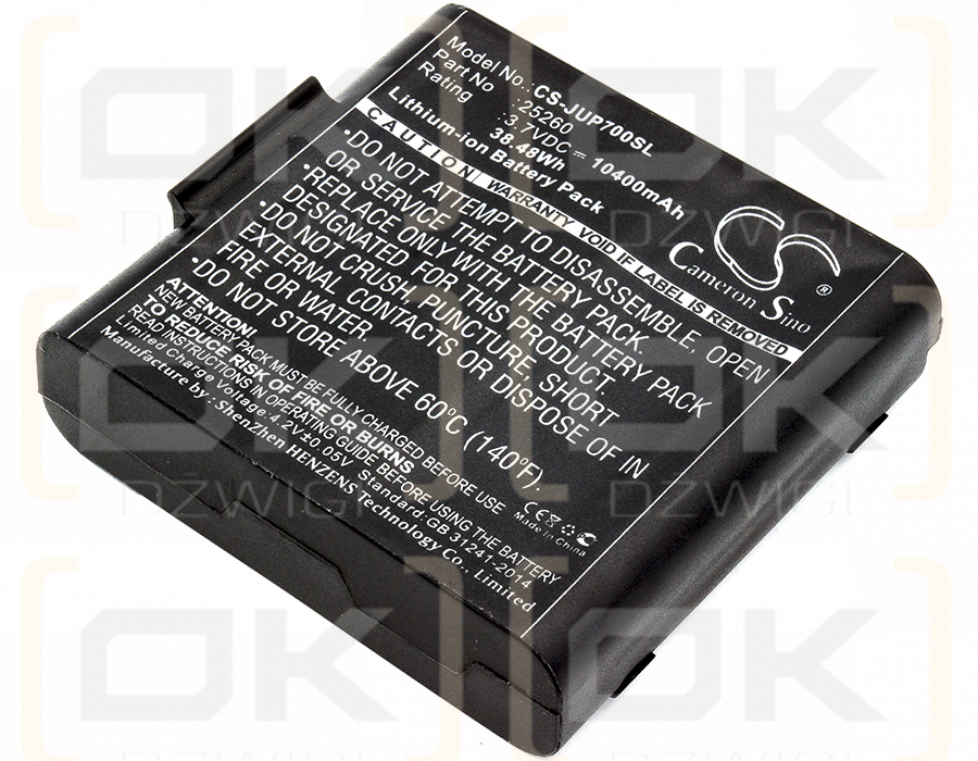 Juniper 7" Mesa 2 / 25260 10400mAh Li-ion 3.7V (Cameron Sino)