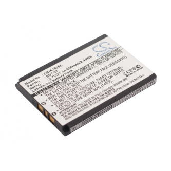 Sony Ericsson W550c / BST-37 650 mAh Li-Ion 3,7 V (Cameron Sino)