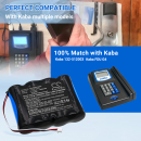 Kaba FDU G4 / 132-512003 1200 mAh Ni-CD 4,8 V (Cameron Sino)