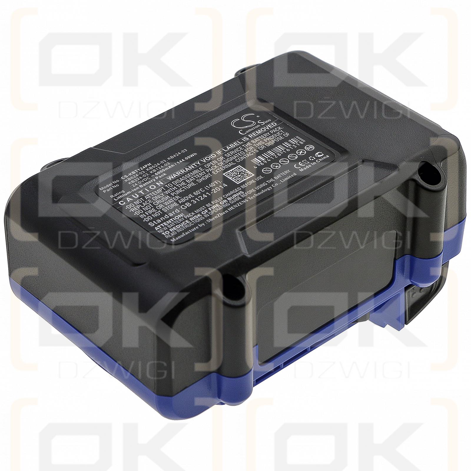 KOBALT 0856455 / KB624-03 6000mAh Li-ion 24.0V (Cameron Sino)