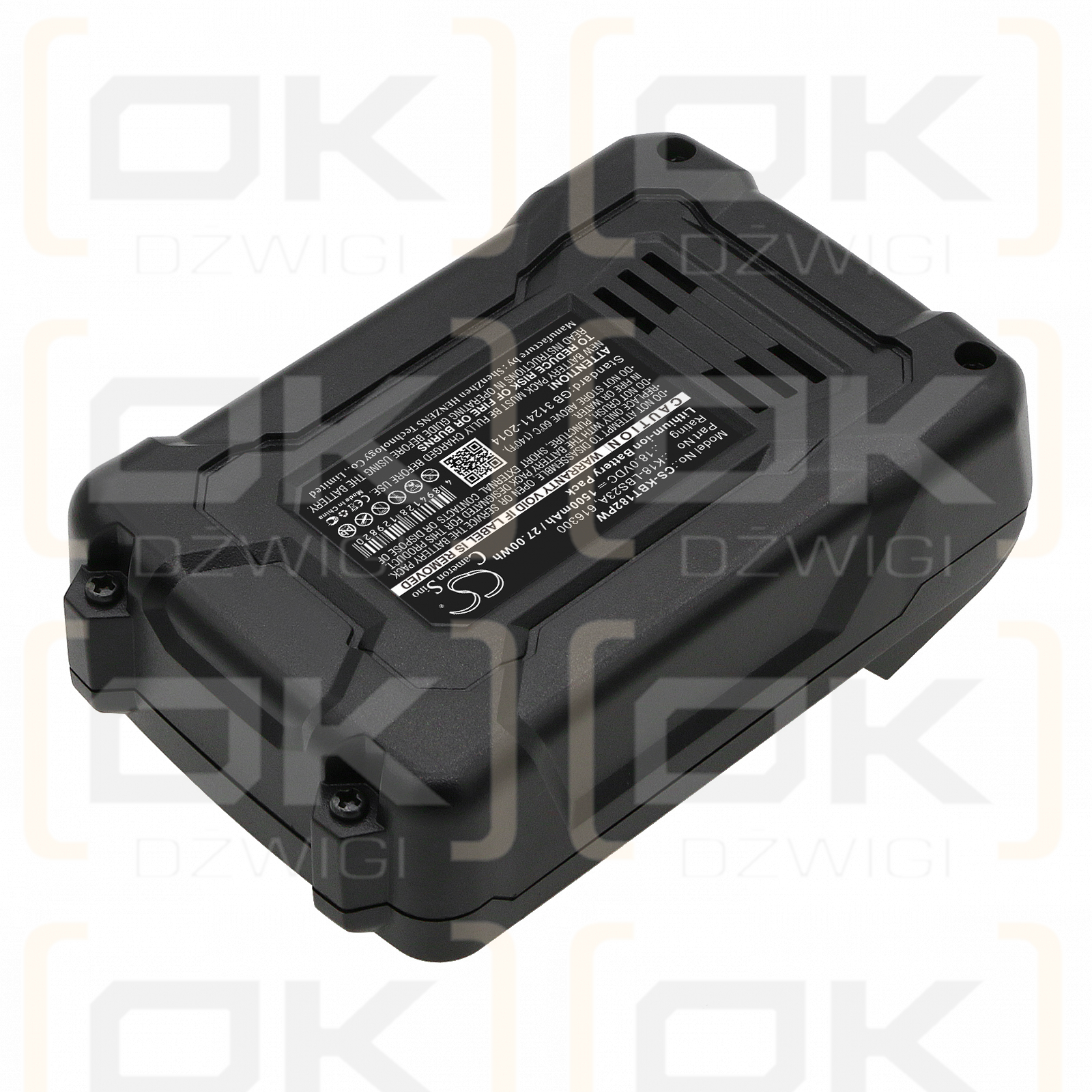 Kobalt K18LD-26A / K18-LBS23A 1500 mAh Li-ion 18 V (Cameron Sino)