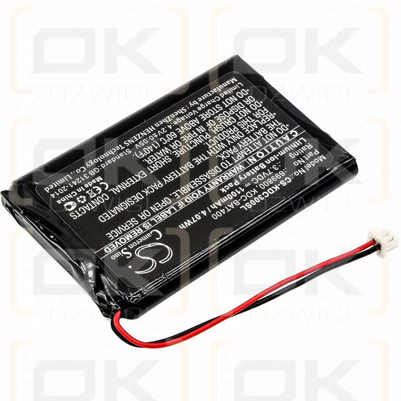 KOAMTAC KDC450 / 699800 1100mAh Li-ion 3.7V (Cameron Sino)