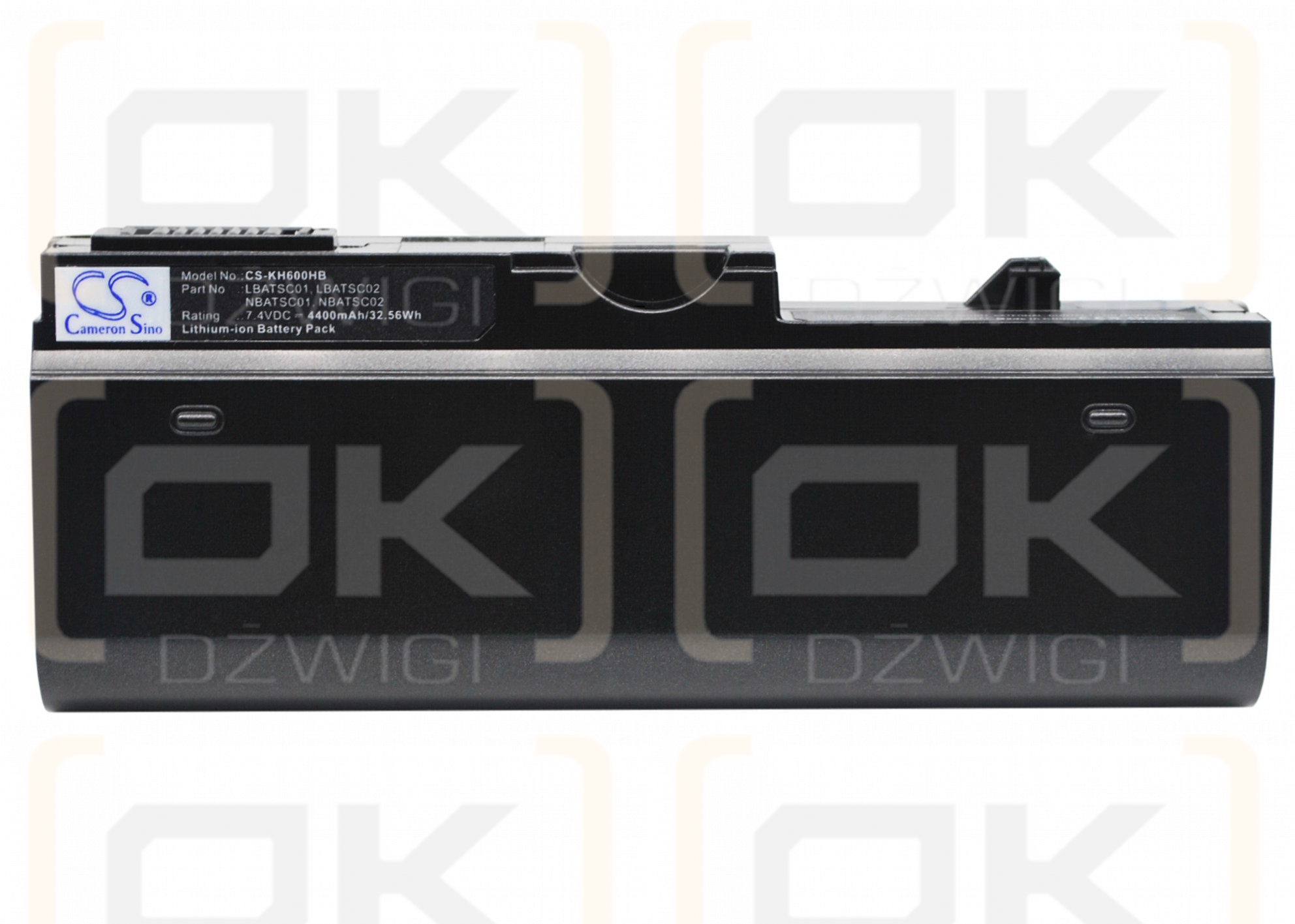 Kohjinsha ML6KL12F / LBATSC01 4400 mAh Li-ion 7.4 V (Cameron Sino)