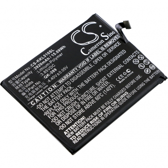 Ersatzakku für Qiku N51605-A02 / QK-399 3920 mAh Li-Polymer 3,85 V (Cameron Sino)