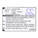 Kodak PIXPRO AZ901 / LB-070 850 mAh Li-ion 7,4 V (Cameron Sino)