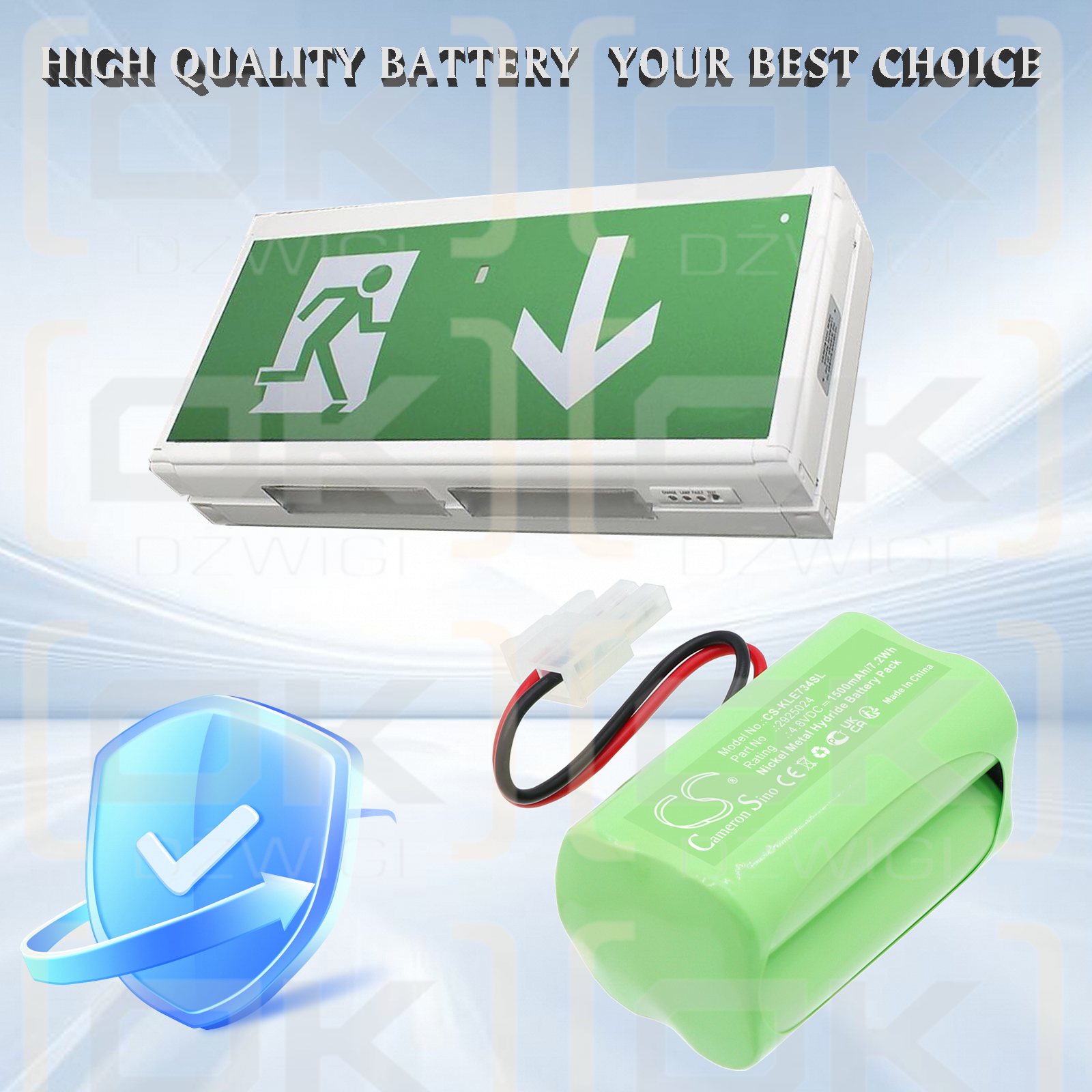 Kamlux LED E7348705 / 2925024 1500 mAh Ni-MH 4,8 V (Cameron Sino)