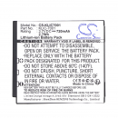 Polaroid T1235 / BLi-286 720mAh Li-ion 3.7V (Cameron Sino)