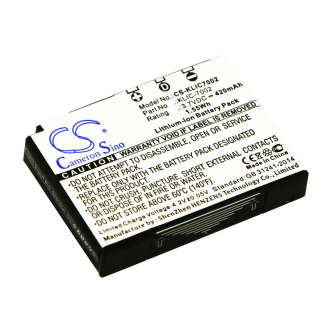 KODAK / KLIC-7002 420mAh Li-ion 3.7V (Cameron Sino)