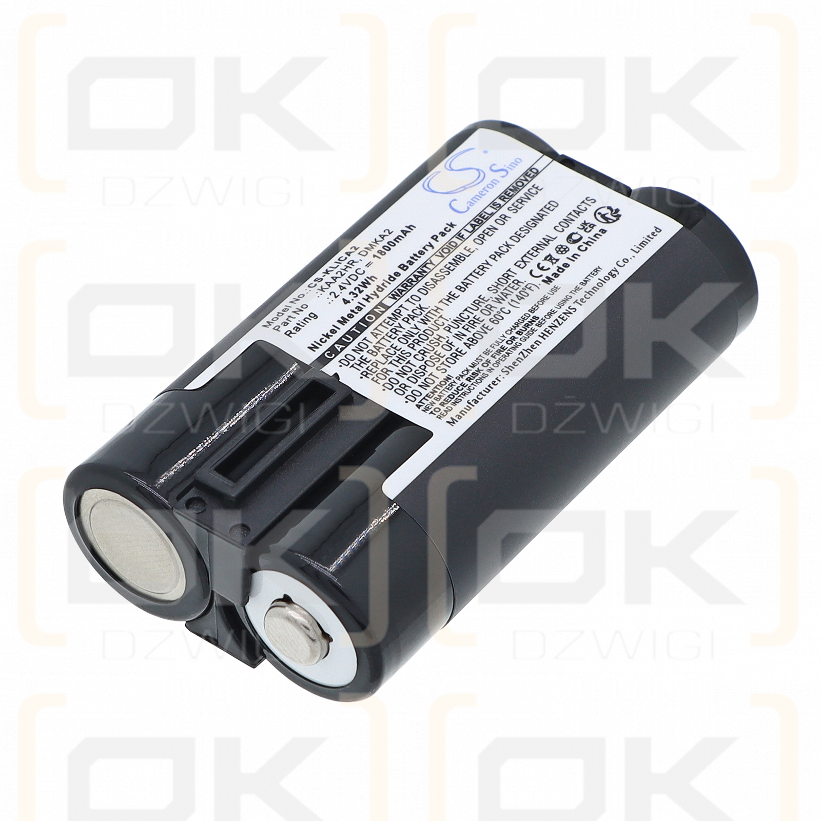 Sony Discman ESP D-421SP / BP-DM10 1800 mAh Ni-MH 2,4 V (Cameron Sino)