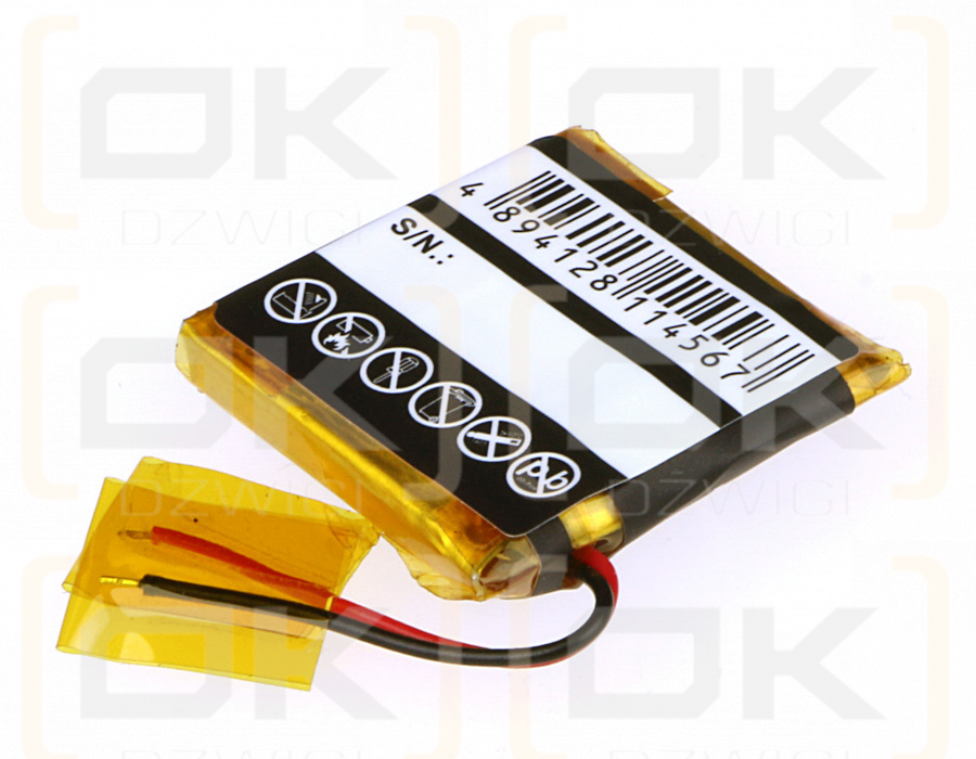 ROCKETFISH RF-MAB2-T / ICP5/25/25 300 mAh Li-Polymer 3,7 V (Cameron Sino)