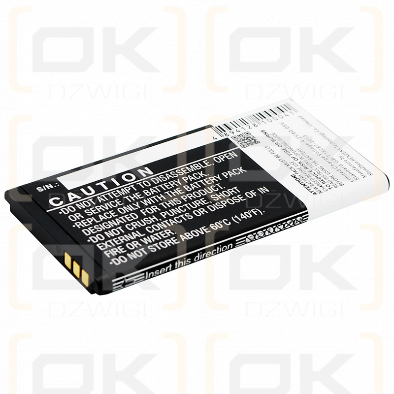 KAZAM Life B4 / KAB4 800mAh Li-ion 3.7V (Cameron Sino)