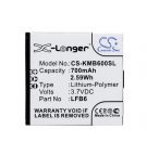 KAZAM Life B6 / LFB6 700 mAh Li-ion 3.7 V (Cameron Sino)