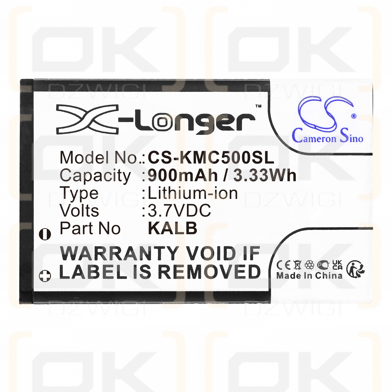 NGM Boris / BL-40 900 mAh Li-Ion 3,7 V (Cameron Sino)