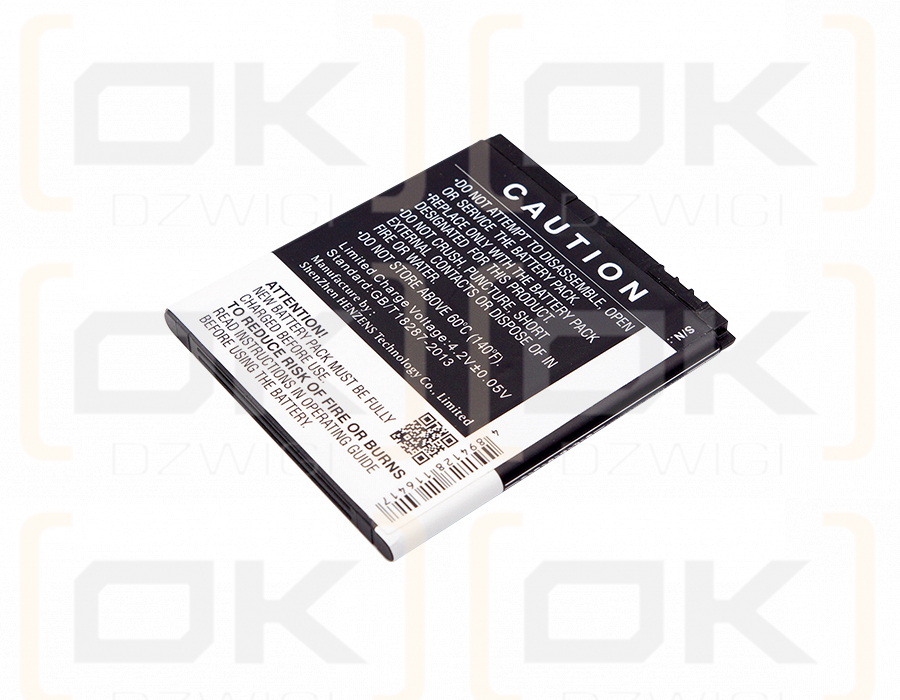 KAZAM TR4543049-01 / KAX45 1750 mAh Li-Ion 3,7 V (Cameron Sino)