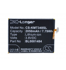 KAZAM Thunder 348 / BL0001484 2050 mAh Li-ion 3.8 V (Cameron Sino)