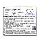 Kruger&Matz KM0416 / BP-4C-I 1600 mAh Li-ion 3.7 V (Cameron Sino)