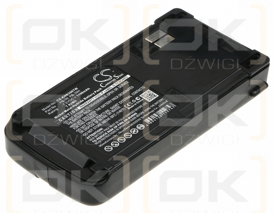 KENWOOD / PB-39 1100mAh Ni-MH 7.2V (Cameron Sino)