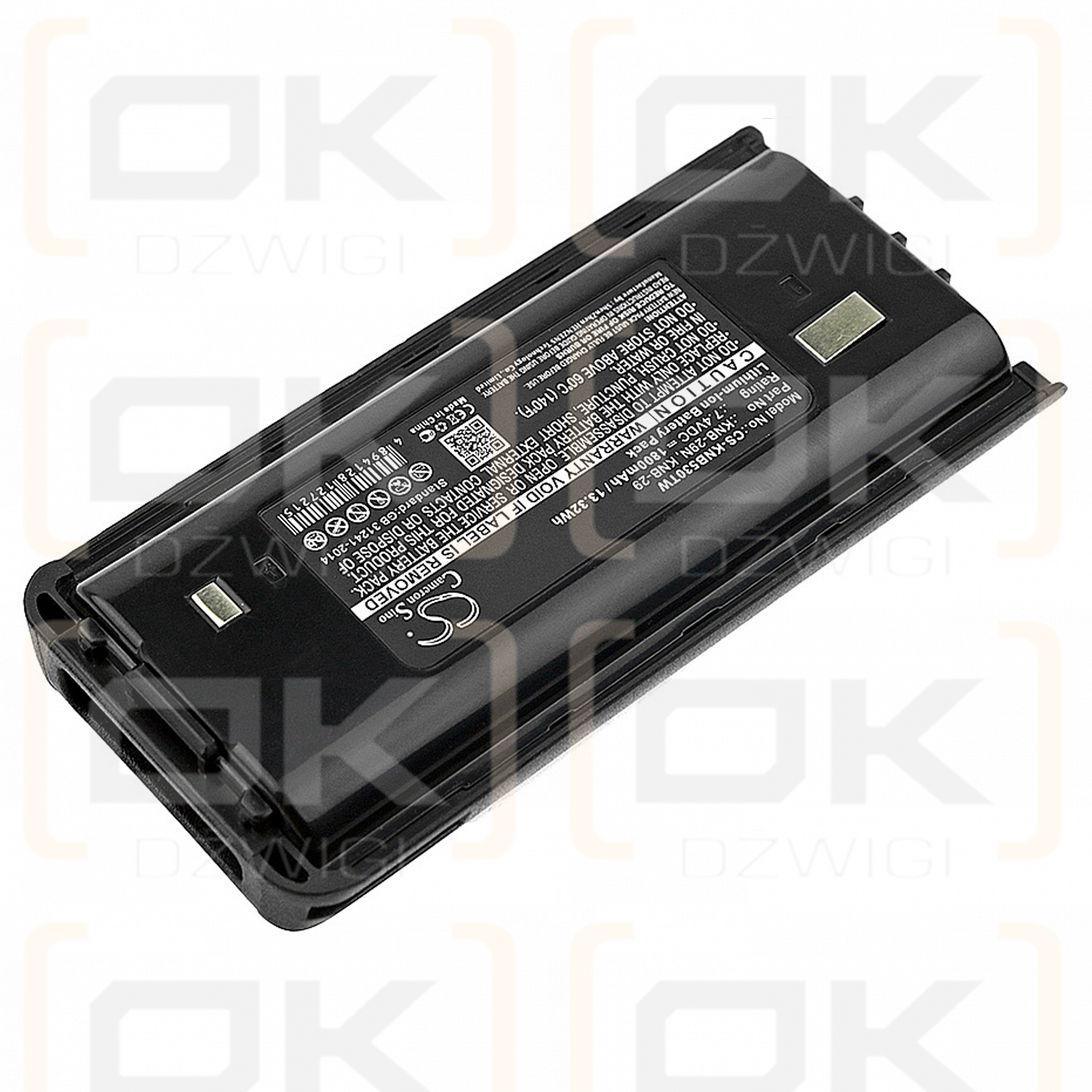 Kenwood ProTalk TK-2200V2P / RAD0148 1800 mAh Li-Ion 7,4 V (Cameron Sino)