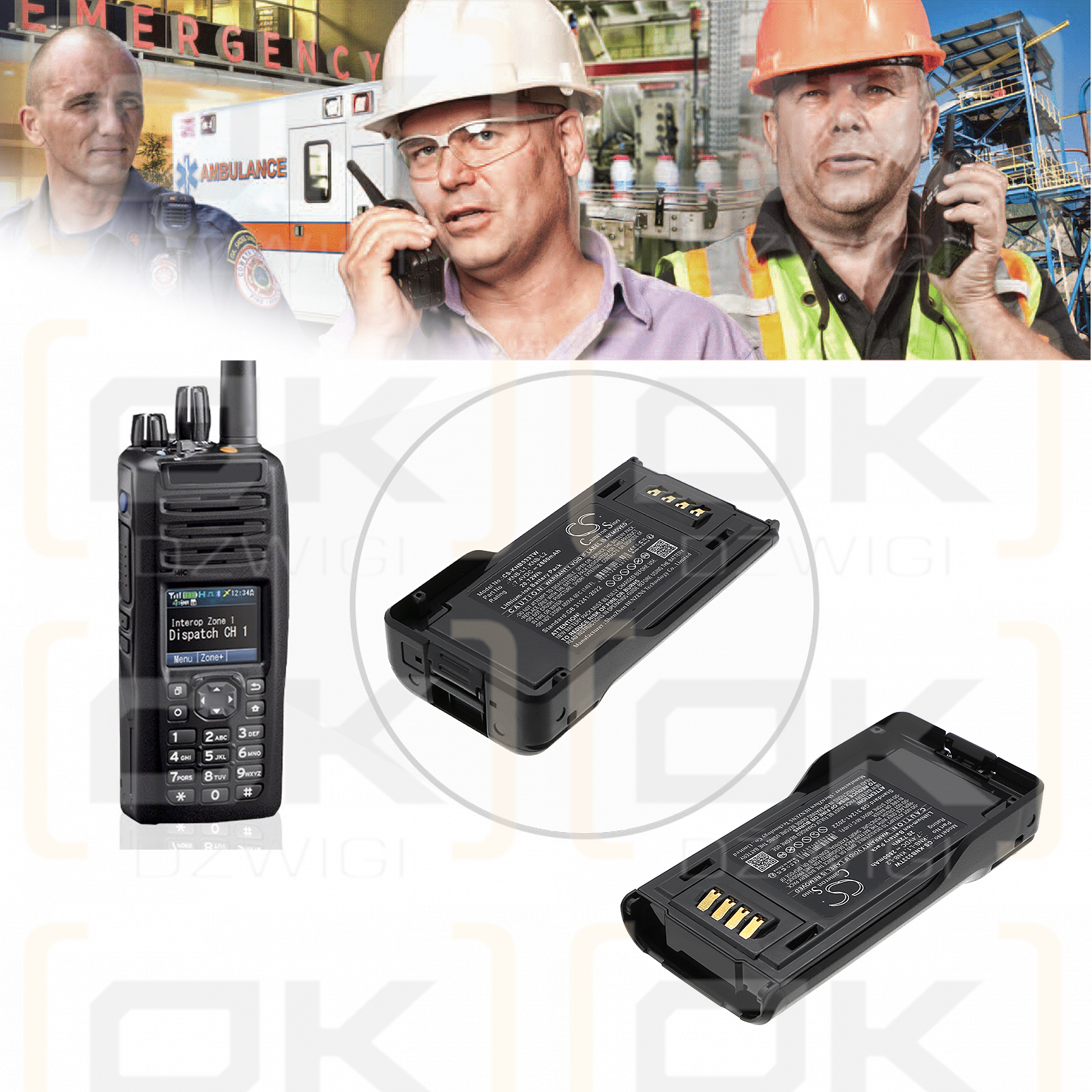 KENWOOD / KNB-L1 2800mAh Li-ion 7.4V (Cameron Sino)