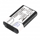 Batería de repuesto para Kenwood TK-3601D / KNB-81L, 2350 mAh, iones de litio, 3,6 V (Cameron Sino)
