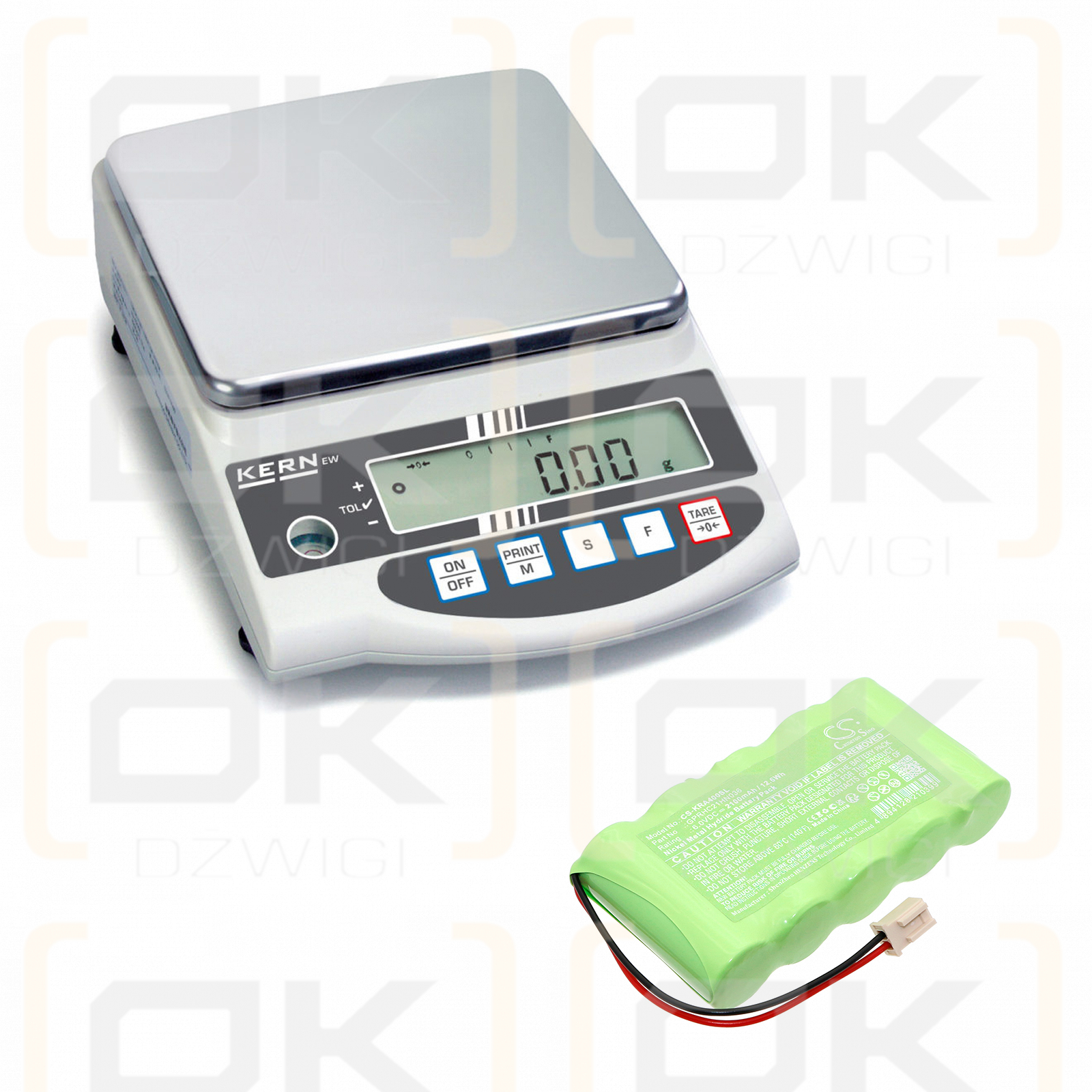 KERN EG-A06 / GPRHC21HN036 2100 mAh Ni-MH 6,0 V (Cameron Sino)