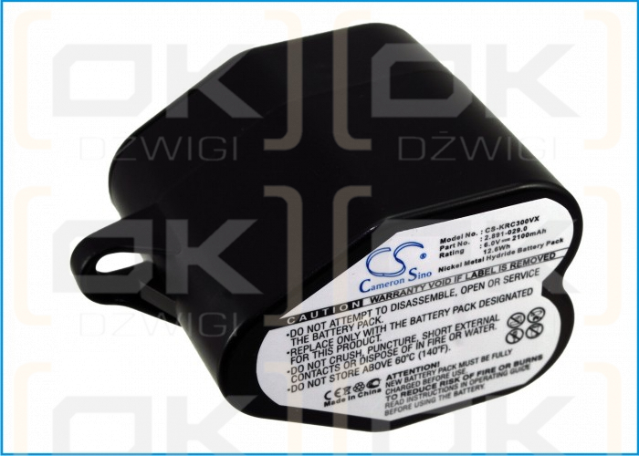 Karcher Karcher RC3000/2.891-029.0 2100 мАч Ni-MH 6 В (Cameron Sino)