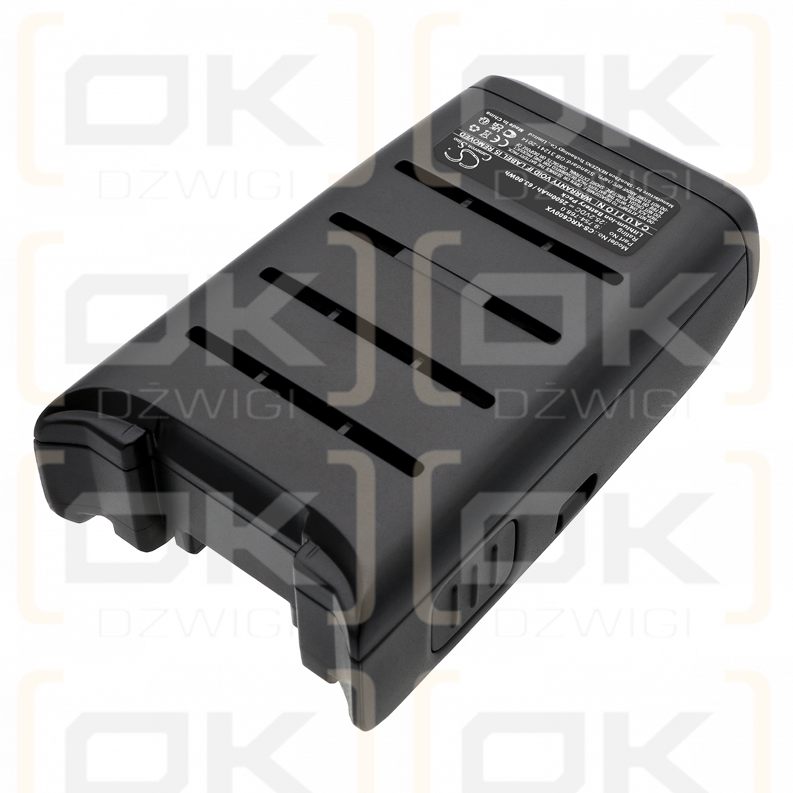 Karcher VC 6 Inalámbrico Premium nuestra Familia / 9.754-768.0 2500mAh Li-ion 25.2V (Cameron Sino)