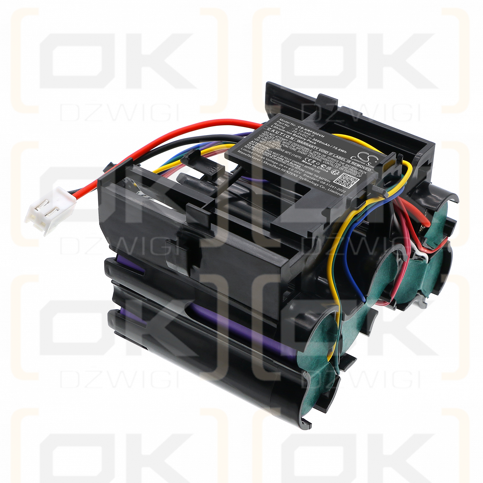 Karcher FC5 Cordless / 0320-015217 3000mAh Li-ion 25.2V (Cameron Sino)